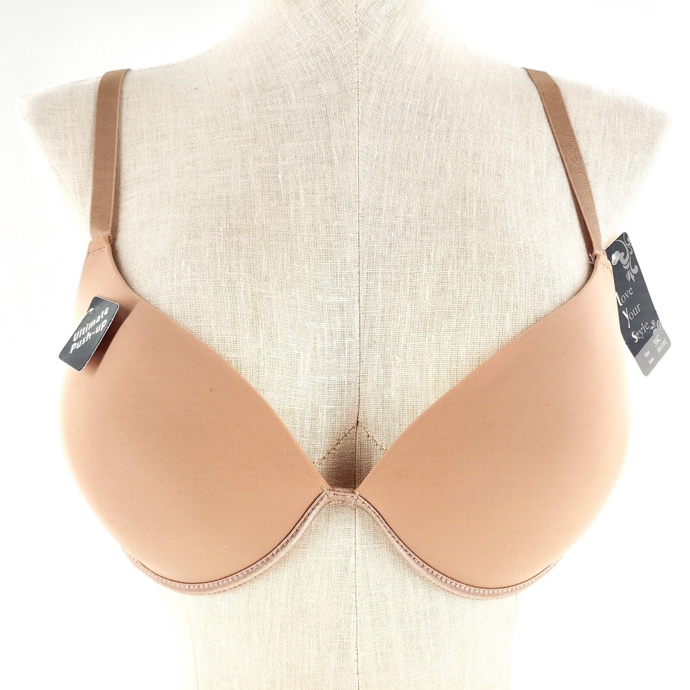 I Love Your Style Ultimate Push Up Bra 36C Style IB1102 Brand New w/ Tag